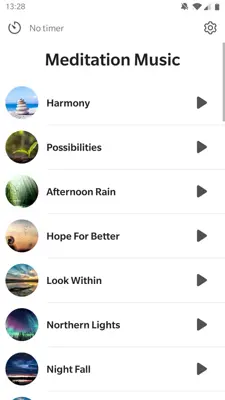 Meditation Music - Free meditation android App screenshot 0